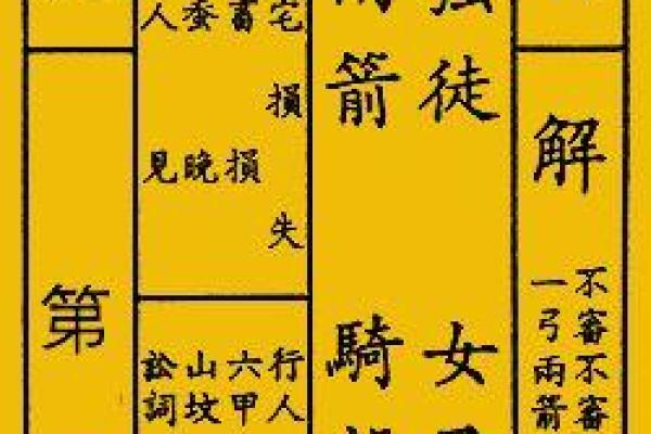玉帝灵签45签解签