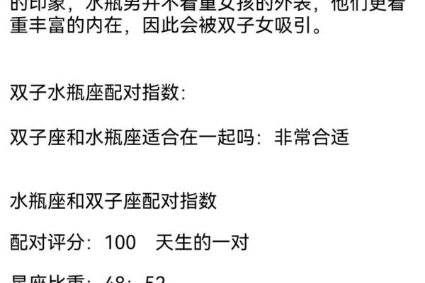 天秤女水瓶男 这对星座能走多远