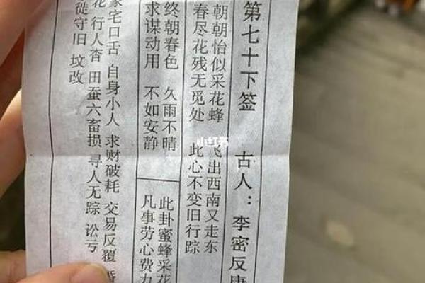 观音灵签第6签是什么签