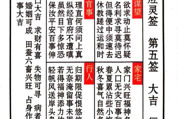 玄天上帝21灵签