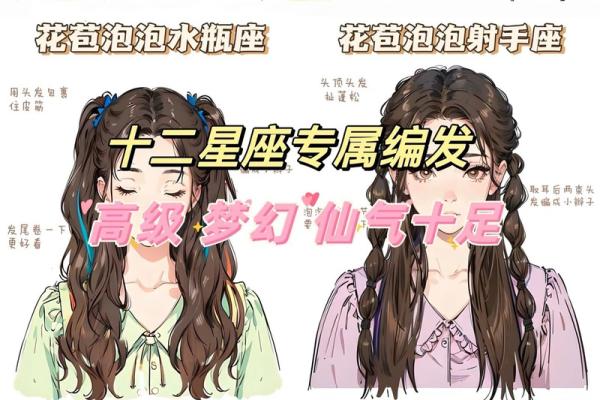 十二星座最适合的头发造型推荐