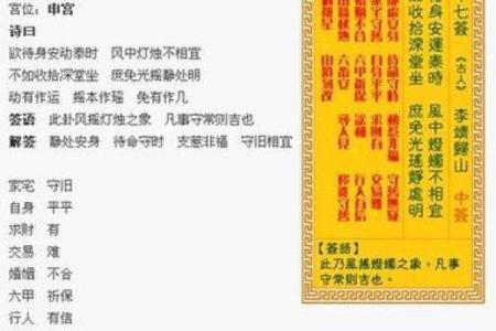 求签观音灵签中的2号