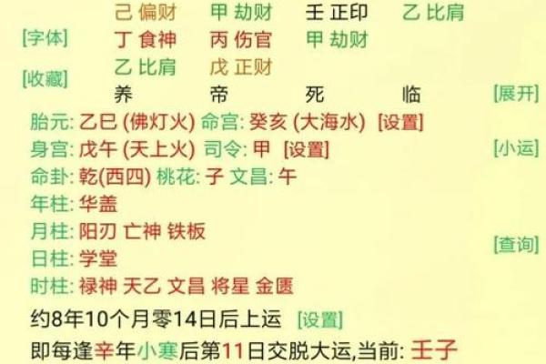 八字算命旺衰