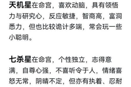 紫薇斗数文曲