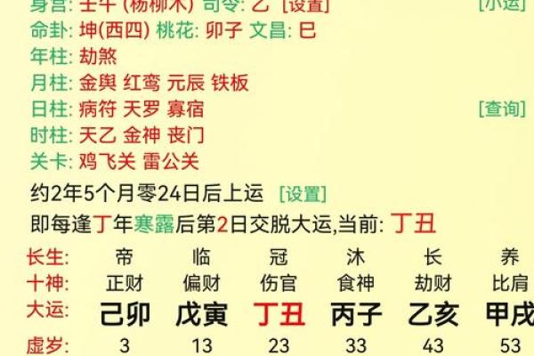 八字申子辰
