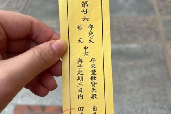关帝九十九灵签