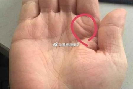 算命的说，手腕上有这样的纹路，一定会破财！