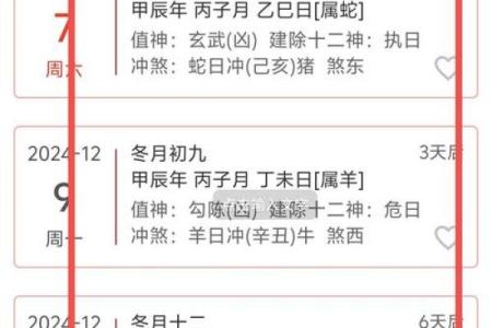 黄历择吉 2024年11月属鼠人结婚吉日查询
