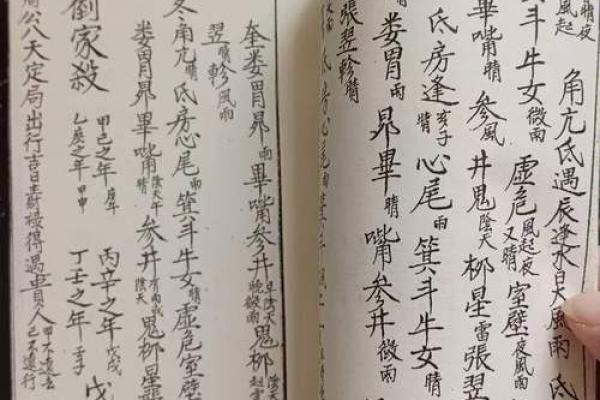 手抄本专门看日子书 教你怎么选择入宅吉日
