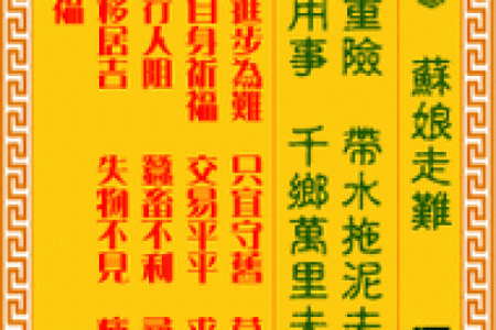 观音灵签藏签解签详解