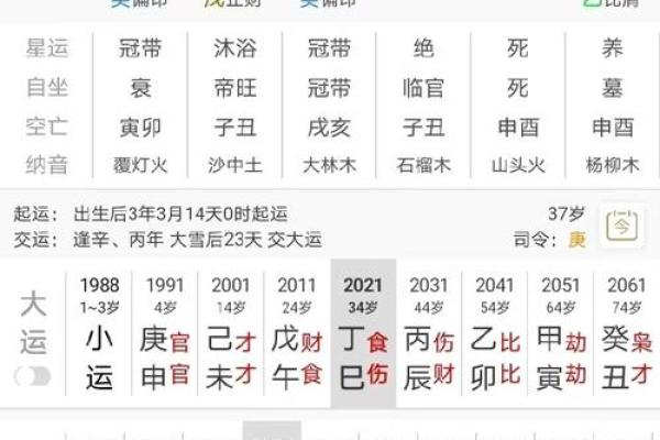 八字喜印比
