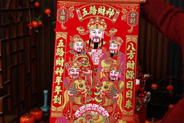 家里的财神画挂哪里好招财聚财