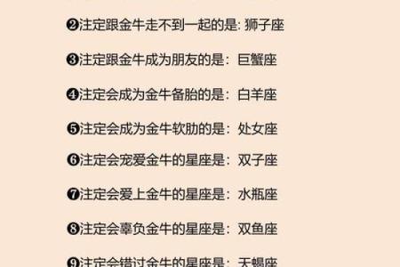 金牛座一区与处女座一区的星座配对