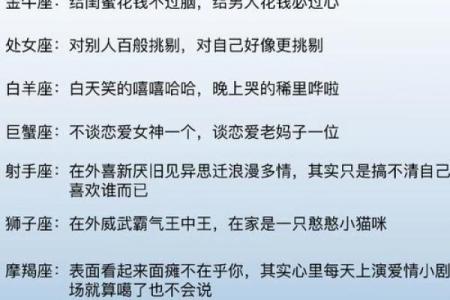 12星座出现以下症状...表示他恋！爱！了！