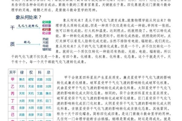 紫薇斗数如何四化