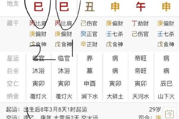 八字实例