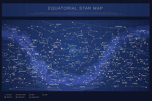 从星座角度认识夜空，探寻银河系之美！