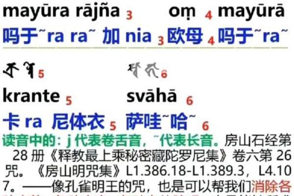 八字咒语