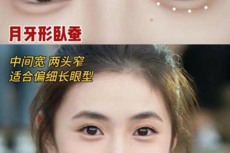 卧蚕眉面相算命图解