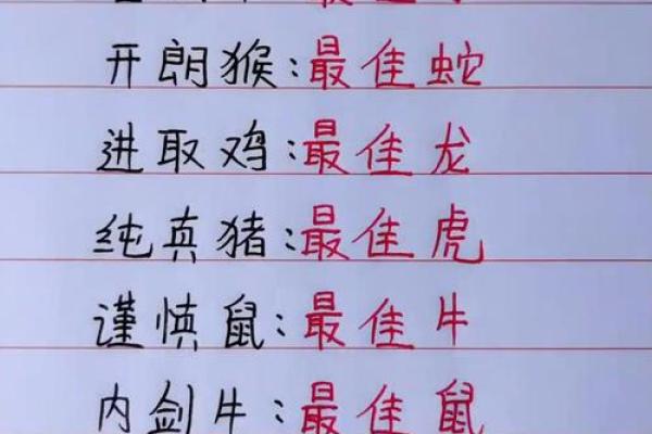 生肖名字配对姻缘 生肖取名字大全？