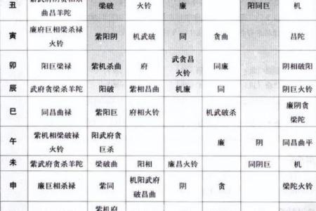 天贵星紫薇斗数