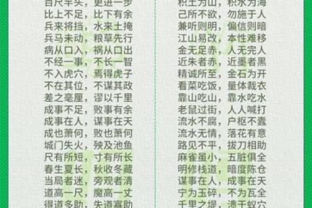 有哪些八字成语