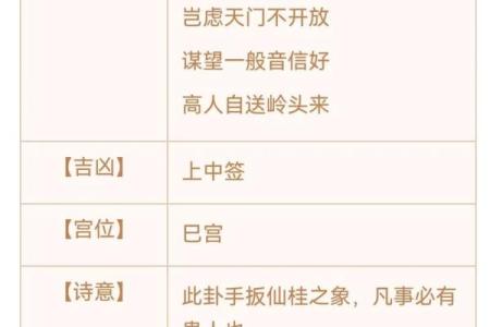 解观音灵签5