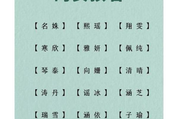 女孩起名常用字-姓名学-华易算命网姓名