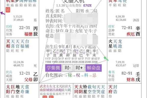 紫薇斗数问感情