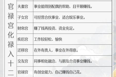 廉贞星坐守官禄宫紫微斗数大成