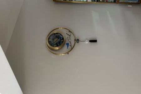 风水客厅三处最好挂钟位置讲究