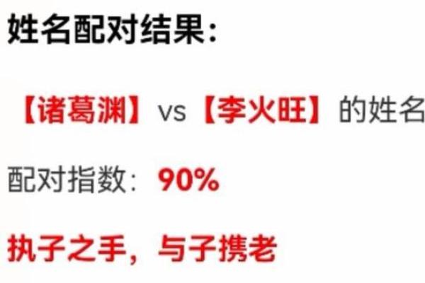 姓名配对同事关系 姓名配对是什么原理准嘛？