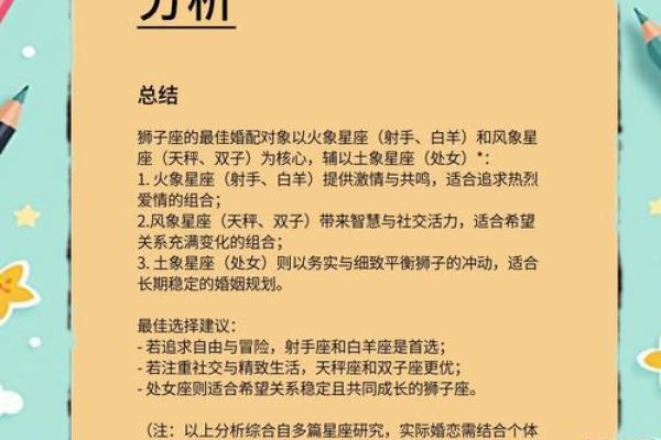 狮子座和哪个座最相配 狮子座和十二星座配对指数表