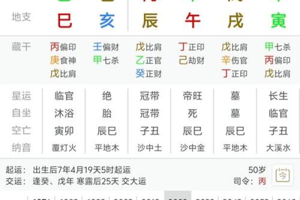 乙亥日八字