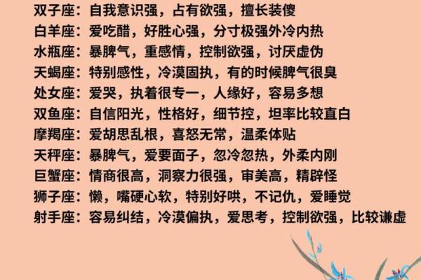 独立代表星座：每个星座最突出的特点是什么？