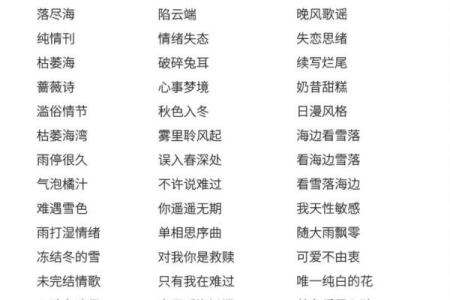 qq黄名字大全女孩