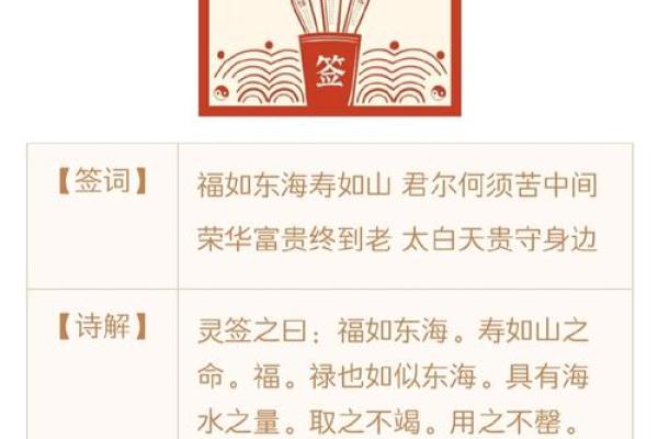 关公灵签一百签文