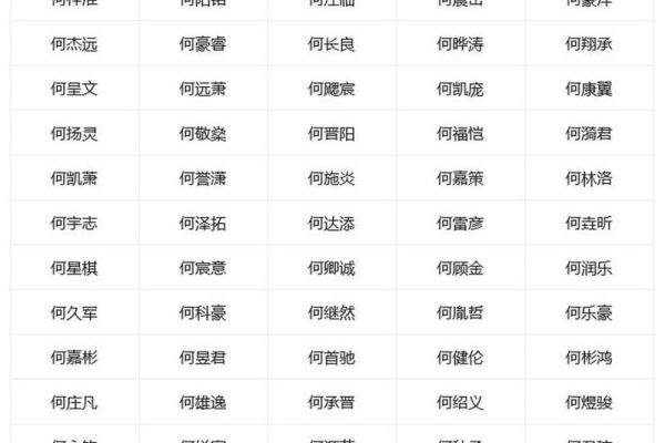 何姓女孩名字大全-何姓女孩起名字大全-何姓名字大全姓名