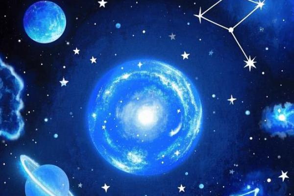 双鱼座星辰图,双鱼月亮星座