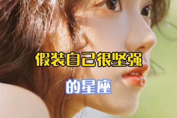 哪些星座假装坚强可信