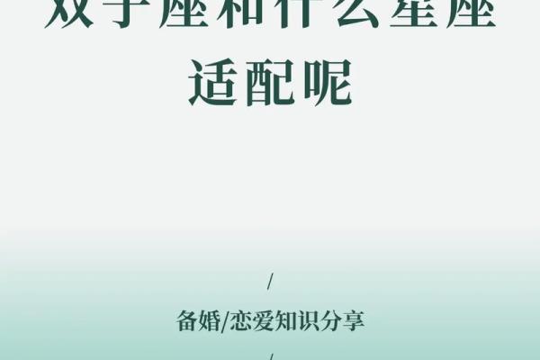 处女座与双子座明星配对有哪些