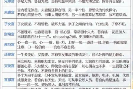 紫微斗数术语解释之：宫垣