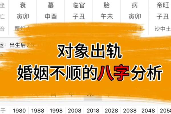 注定爱情曲折的八字