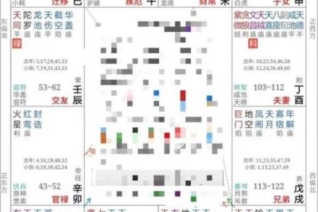 紫薇斗数打印出来命盘怎么看