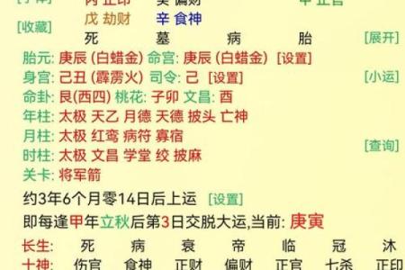 八字与考试