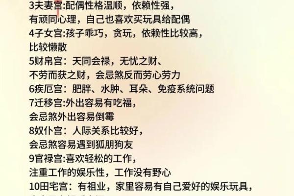 紫微斗数化忌在十二宫详解,十二宫中化忌的影响