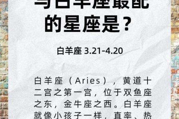 最宠白羊的是哪个星座 最宠白羊的是什么星座