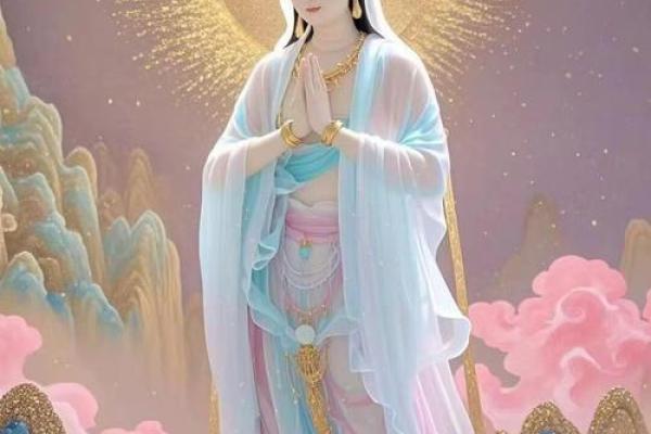 观音菩萨坐什么花
