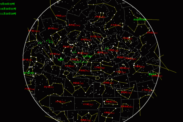 以十二28星座为核心的完整星系图谱解析