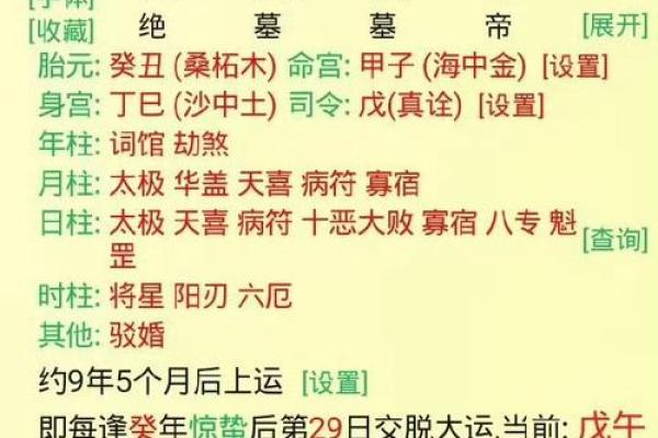 生辰八字怎么查喜用神